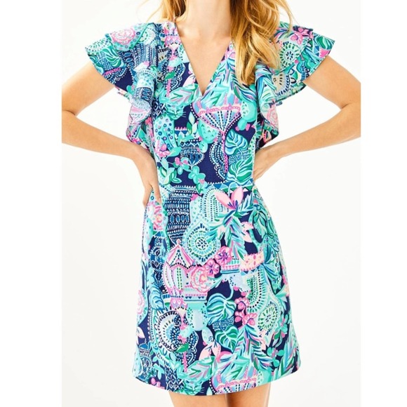 Lilly Pulitzer Dresses & Skirts - Lilly Pulitzer Kathie Dress Size 14